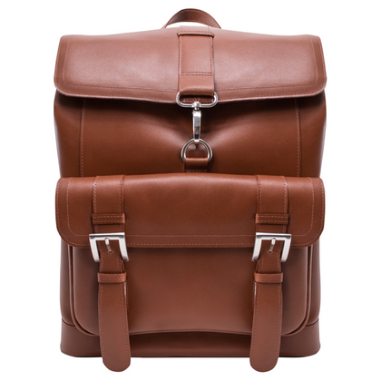 Plecak męski skórzany MCKLEIN HAGEN Brązowy