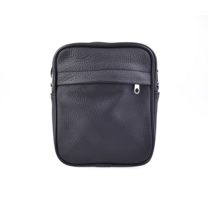 Torba skórzana KEMER T010 Czarna - min. zamówienie 20 / 50 / 100 szt.