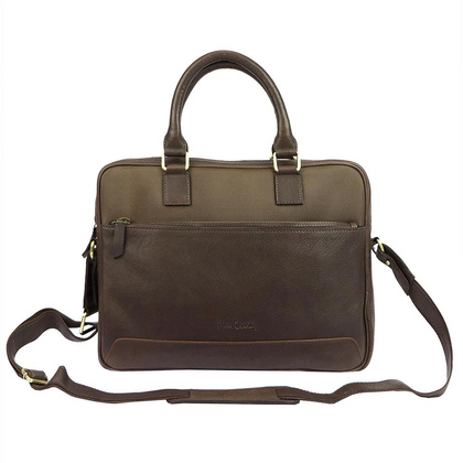 Skórzana teczka męska PIERRE CARDIN YS12 28007