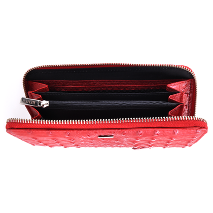 Portfel damski skórzany KEMER D43 Czerwony - min. zamówienie 20 / 50 / 100 szt.