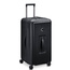Delsey Turenne Duża twarda czarna walizka na kółkach 73 cm