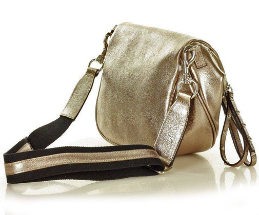 Torebka crossbody sport  MARCO MAZZINI dark bronzo złoty - min. zamówienie 20 / 50 / 100 szt.