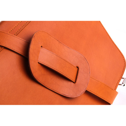 TECZKA SKÓRZANA 3W1 KEMER VOOC Vintage P13 BRĄZOWA