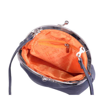 Torebka damska skórzana BELLUCCI R121 Błękitna - min. zamówienie 20 / 50 / 100 szt.