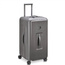 Delsey Turenne Duża twarda srebrna walizka na kółkach 73 cm