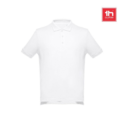 THC ADAM 3XL WH. Męski polo t-shirt