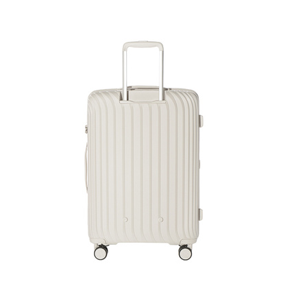 Średnia walizka PUCCINI MARBELLA PP024B 0 Biała