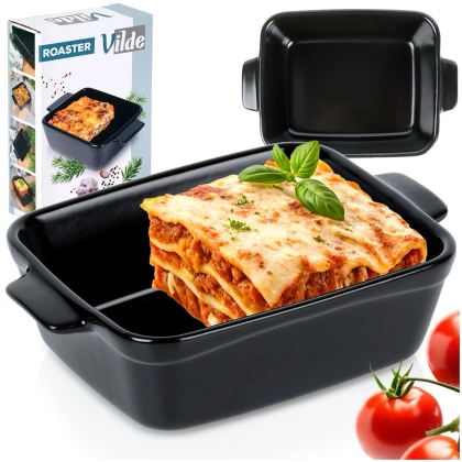 Naczynie żaroodporne ceramiczne czarne 350 ml