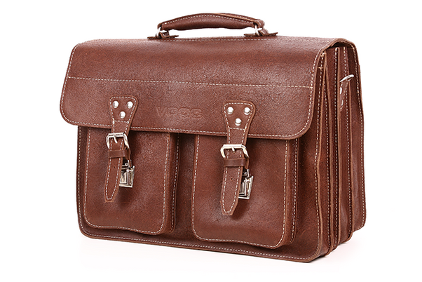 PROMO SET Torba TC12 Brązowa + Etui na laptop EPD1 Szare