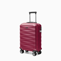 Mała kabinowa walizka PUCCINI CAIRO ABS030C 3B Bordowa