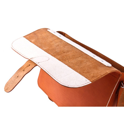 TECZKA SKÓRZANA 3W1 KEMER VOOC Vintage P13 BRĄZOWA