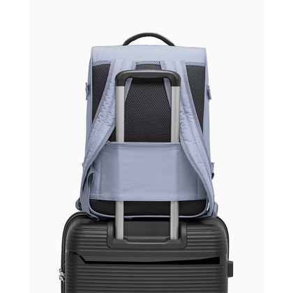 Plecak podróżny z miejscem na laptop 15,6" PUCCINI BARBADOS PM50251 M 4 Szary