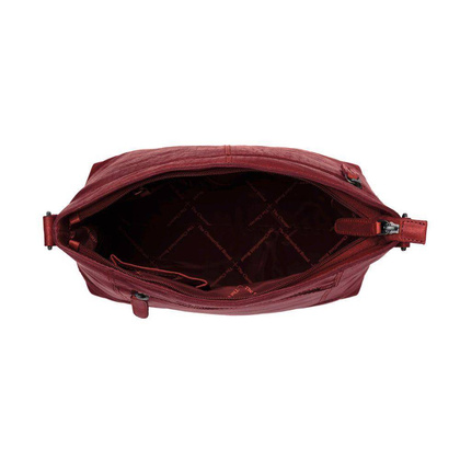 Torebka damska skórzana Annic Czerwona - min. zamówienie 20 / 50 / 100 szt.