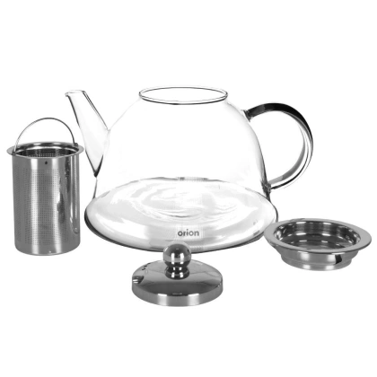 Dzbanek z sitkiem do zaparzania imbryk czajnik zaparzacz do herbaty ziół 1,65 l