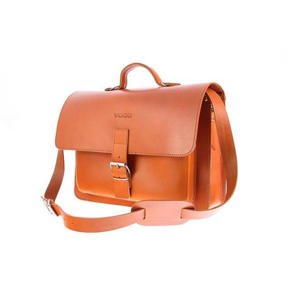 Modna teczka 3w1 skóra KEMER VOOC Vintage P25 brąz