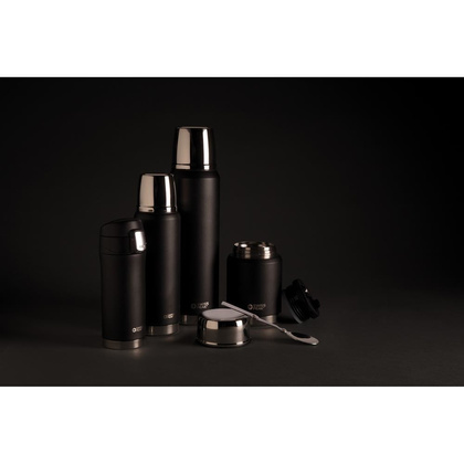 Miedziany próżniowy pojemnik na żywność Swiss Peak Elite Czarny