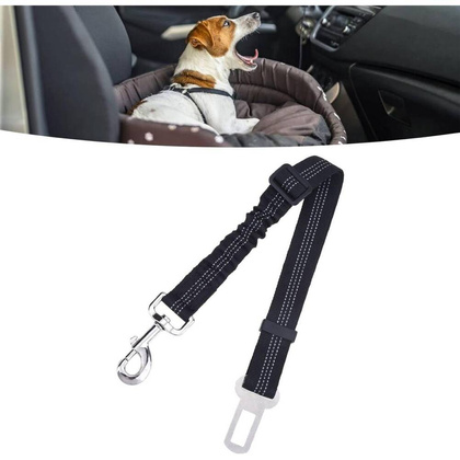 PAS SAMOCHODOWY DLA PSA 46-55CM CZARNY