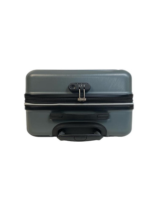 LYS Paris Hawana Średnia twarda szara walizka na kółkach 66 cm