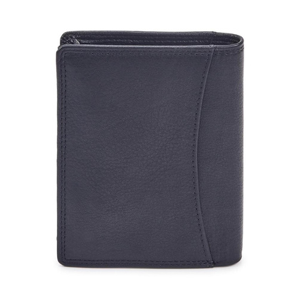 Portfel męski skórzany GW-10 RFID Czarny