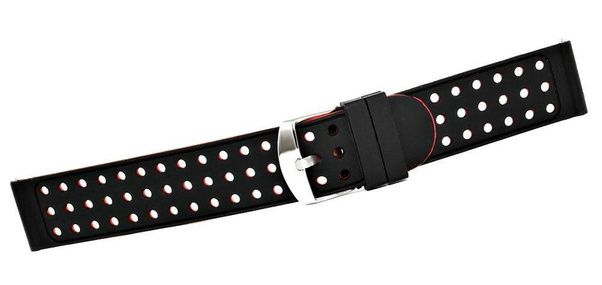 Pasek silikonowy CZERWONY U12-20-3