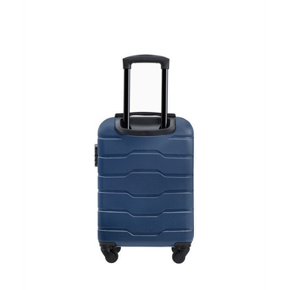 Mała kabinowa walizka PUCCINI ALICANTE ABS024C 7A Granatowa