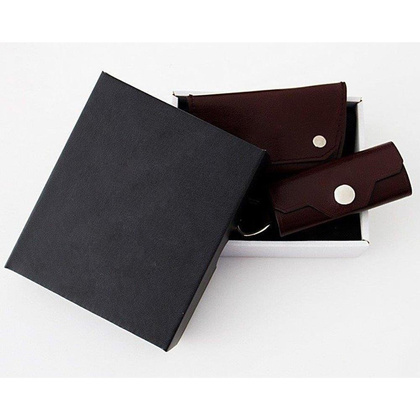 Etui na klucze skórzane KEMER SOLIER FA11 Brązowe