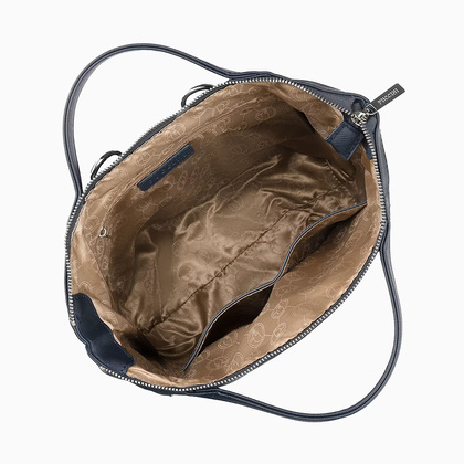 Torebka damska z funkcją plecaka PUCCINI FASHION BK2241218P 7A Granatowa