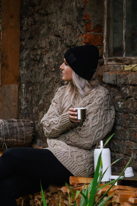 Termos turystyczny 1L FUORI biały 27619