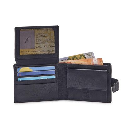 Portfel męski skórzany PELLUCCI GW-1953 RFID czarny