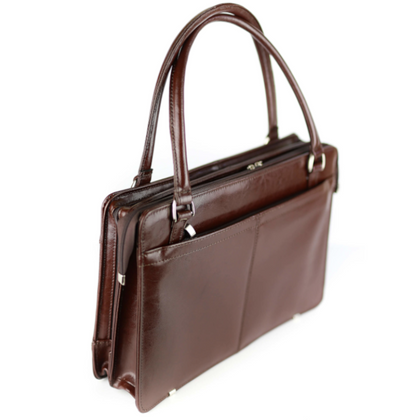 505 Teczka damska laptop exclusive - jasny brąz KEMER