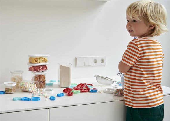 Pojemnik na wędliny Modula 550/3 Black 106938040400