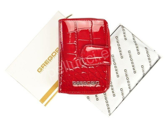 Portfel damski skórzany PELLUCCI BC-115 Czerwony