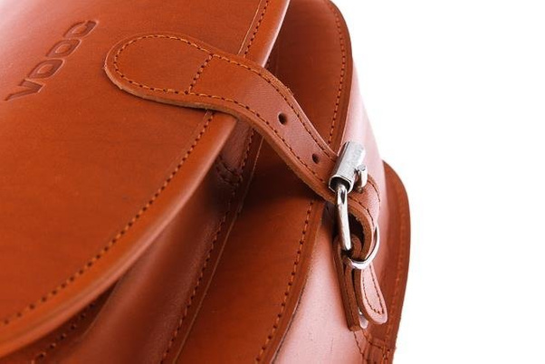 Listonoszka duża torebka KEMER VOOC Vintage P27 Brązowa