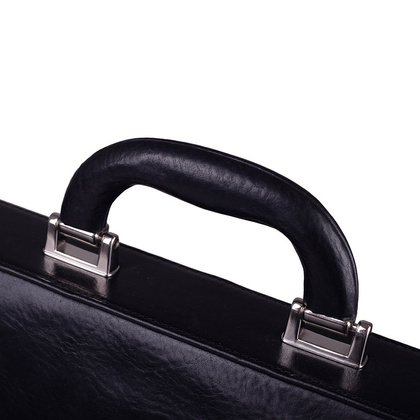 Teczka męska skórzana KEMER B 809/J Czarna