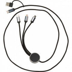 Kabel do ładowania 4w1, podświetlany