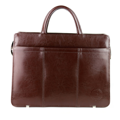 525 Teczka damska suwakowa-2komorowa- jasny brąz KEMER