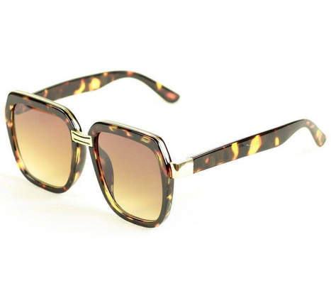 Nowoczesne okulary przeciwsłoneczne MAZZINI GLAMOUR NEW brąz - min. zamówienie 20 / 50 / 100 szt.