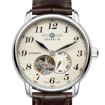 Zegarek Zeppelin LZ127 7666-5 Automatik Beżowy