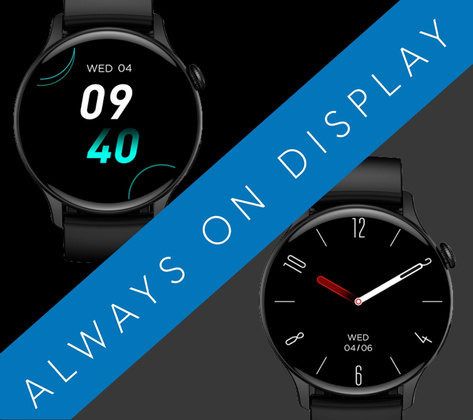 Smartwatch RUBICON RNCF10 Black SMARUB237