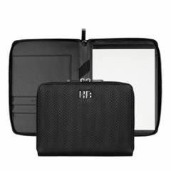 Teczka konferencyjna A5 Herringbone Black