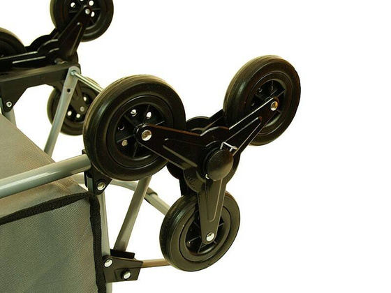 Wózek zakupowy marki Dielle Carr3n w kolorze antracite