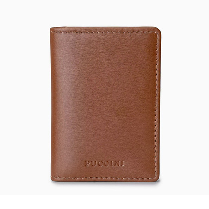 Etui na karty, wizytówki PUCCINI VULCANO VC92520 2B Brązowe