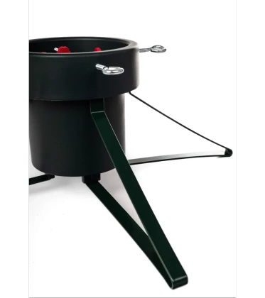 Stojak CHOINKOWY ŚREDNI CZARNY metalowy pod choinkę drzewko z pojemnikiem