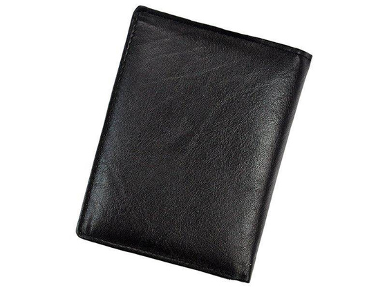Skórzany portfel męski w średnim rozmiarze