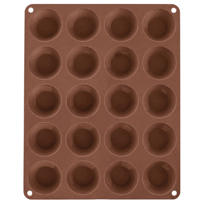 Forma silikonowa foremka do pieczenia mini muffinek na muffinki małe babeczki 20 sztuk