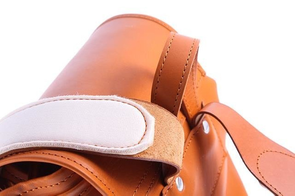 Duży plecak skórzany KEMER VOOC Vintage P38 koniak