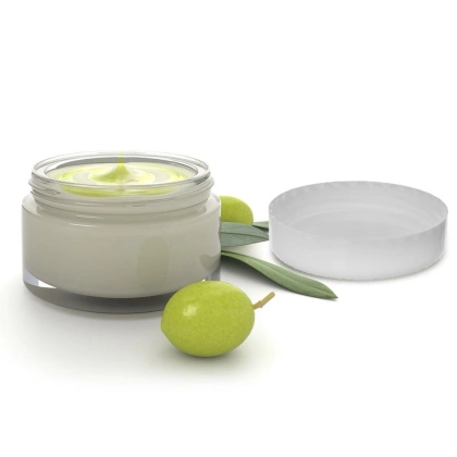 Pojemnik z zakrętką na kosmetyki krem maść 10 ml podróżny do samolotu