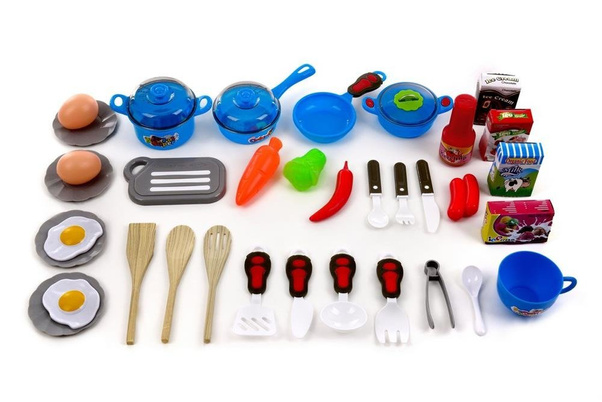 Kuchnia dla dzieci FUNFIT KIDS Czerwono Niebieska