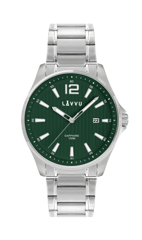 LAVVU Zegarek ze szkłem szafirowym  NORDKAPP Green