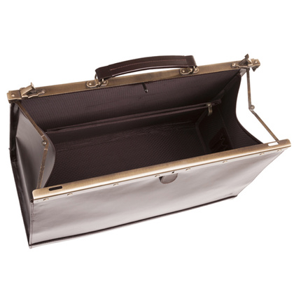 BIG TORBA SKÓRZANA KUFER KEMER VOOC 45 PK6 CZARNY